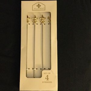 Annie Modica Fleur de Lis Stirrers